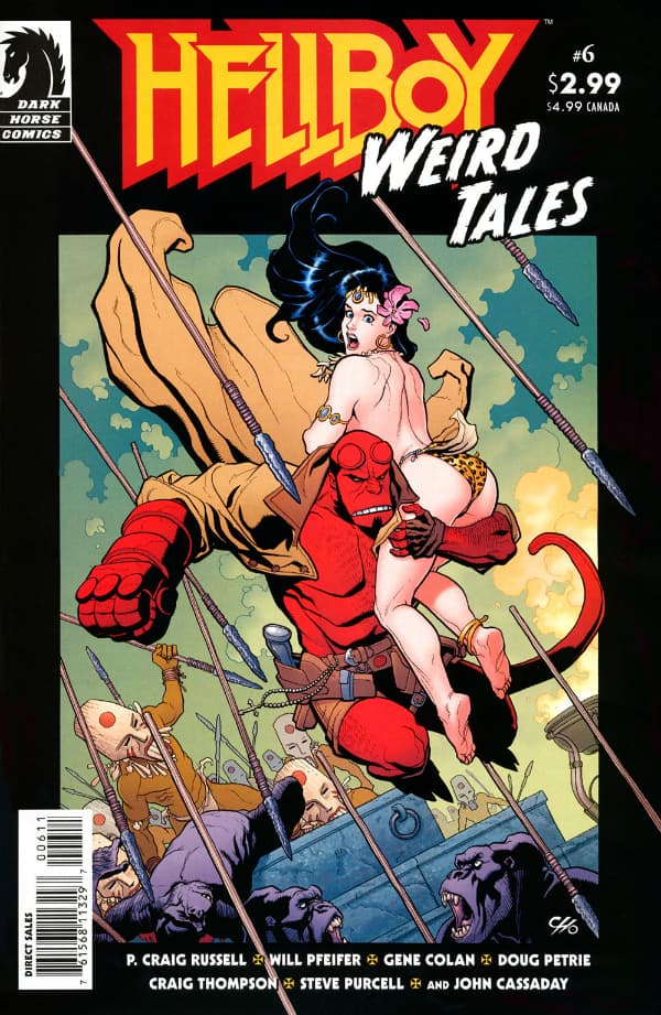 Hellboy: Weird Tales #6 cover