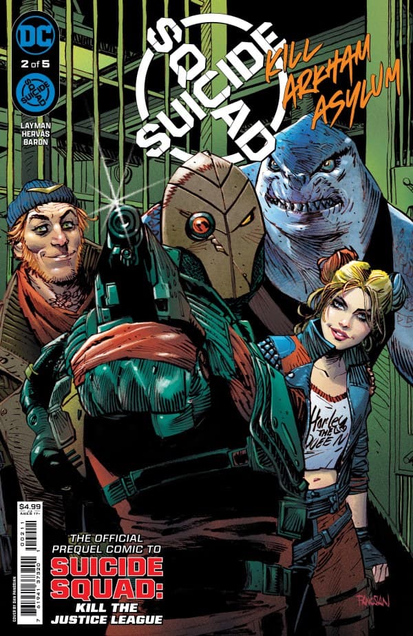 Suicide Squad: Kill Arkham Asylum #2 cover