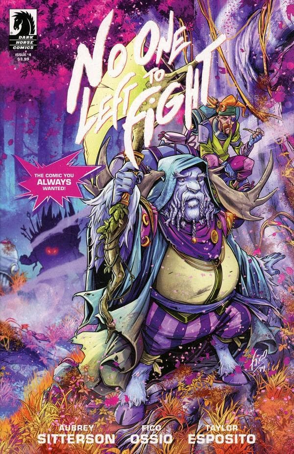 No One Left to Fight #4 cover