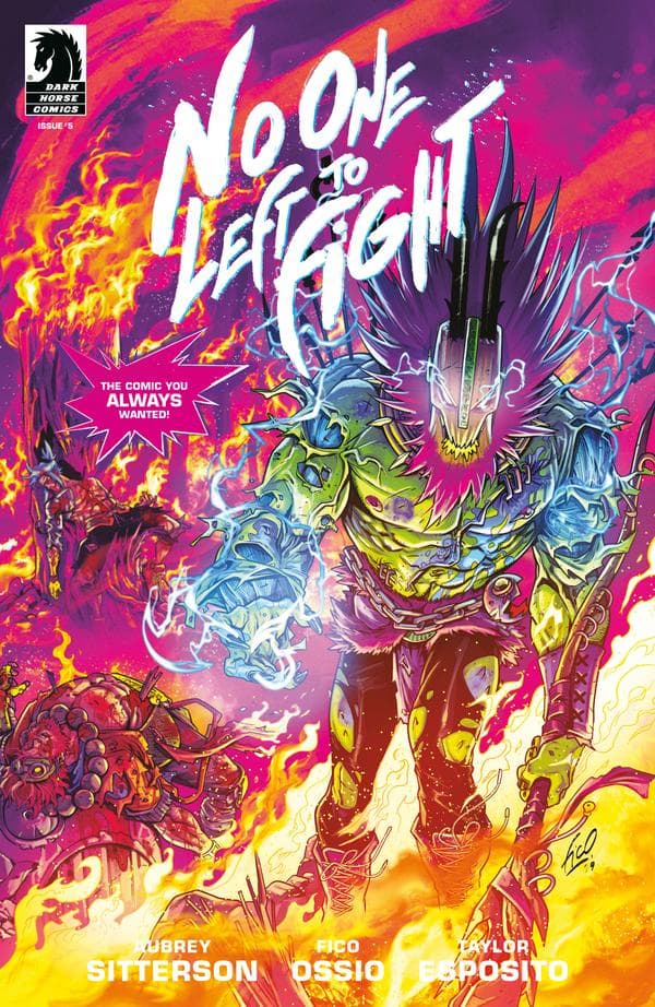 No One Left to Fight #5 cover
