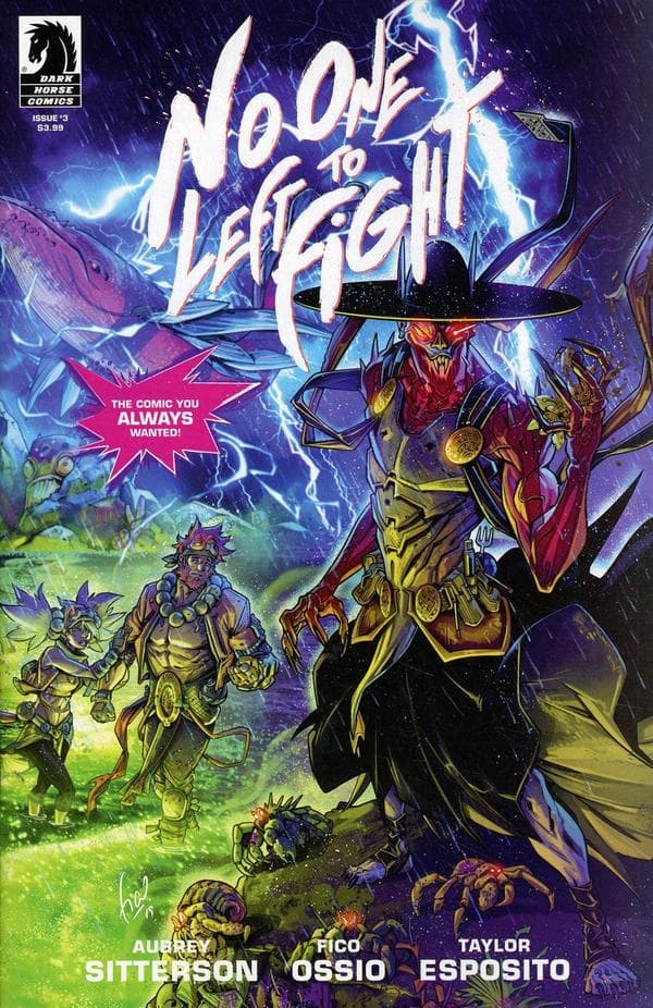 No One Left to Fight #3 cover