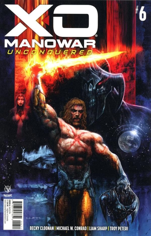 X-O Manowar Unconquered #6 cover
