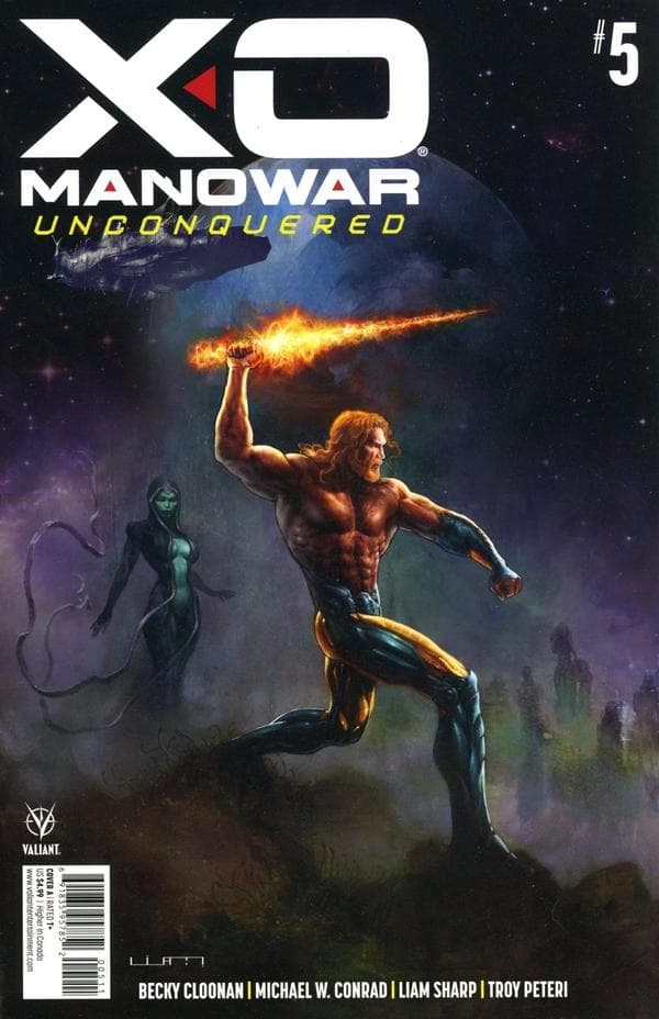 X-O Manowar Unconquered #5 cover
