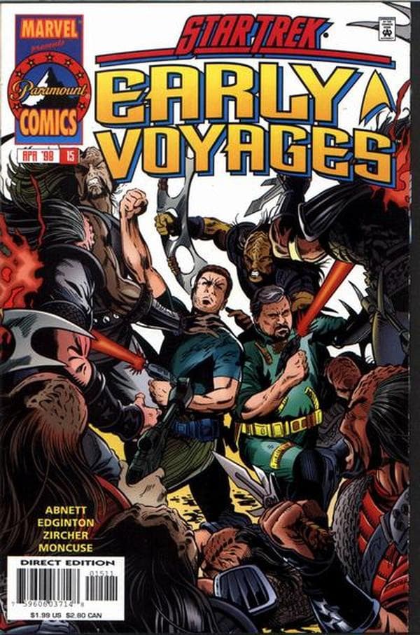 Star Trek: Early Voyages #15 cover
