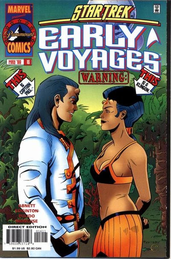 Star Trek: Early Voyages #16 cover