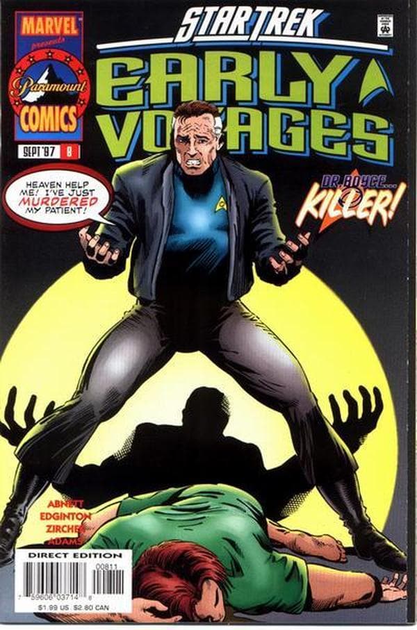 Star Trek: Early Voyages #8 cover