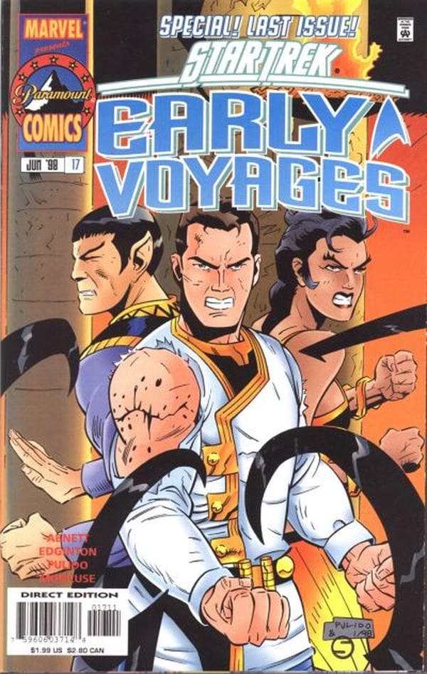 Star Trek: Early Voyages #17 cover