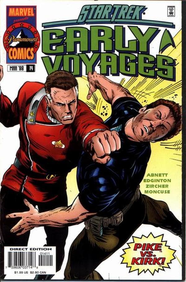 Star Trek: Early Voyages #14 cover