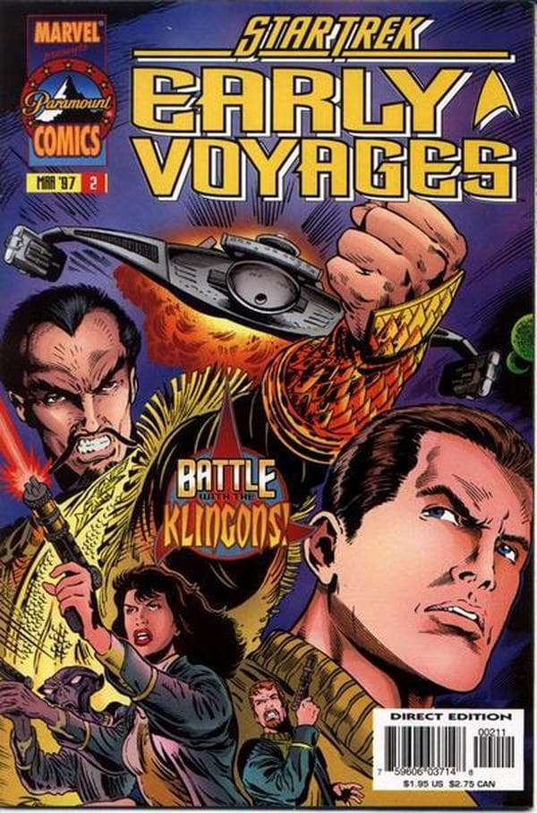 Star Trek: Early Voyages #2 cover