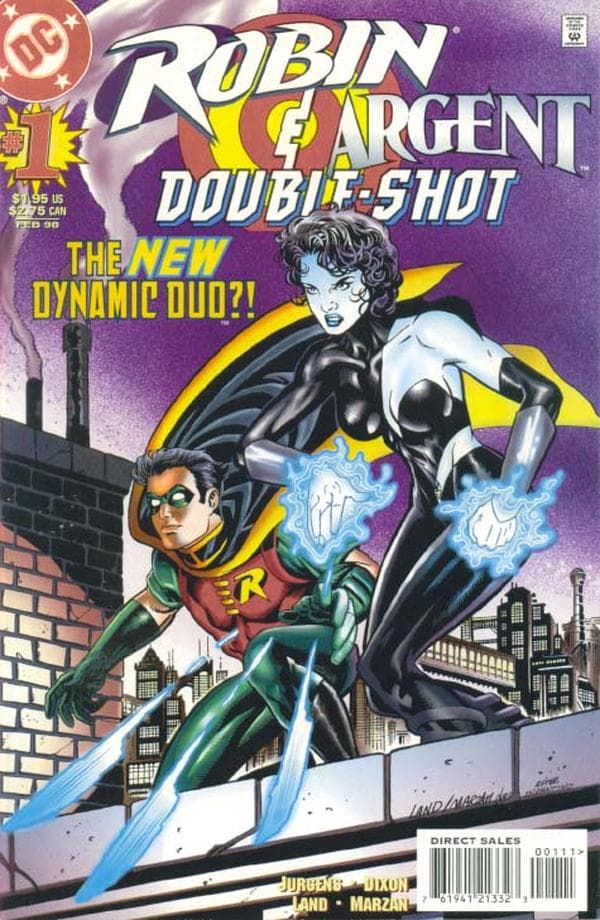Robin / Argent Double-Shot #1 cover