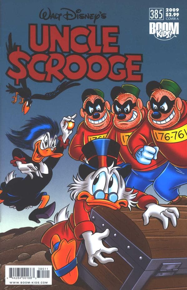 Uncle Scrooge #385 cover