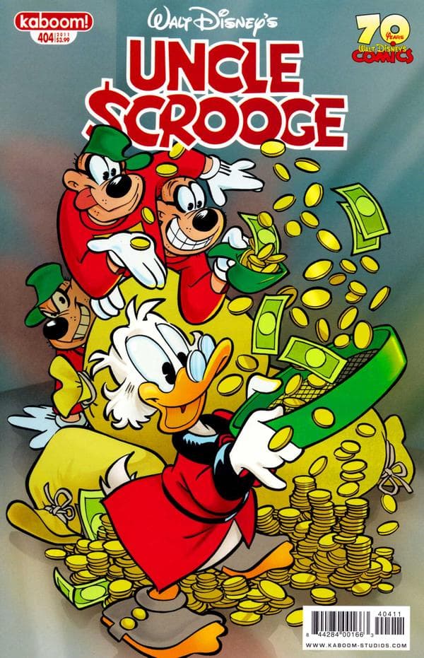 Uncle Scrooge #404 cover