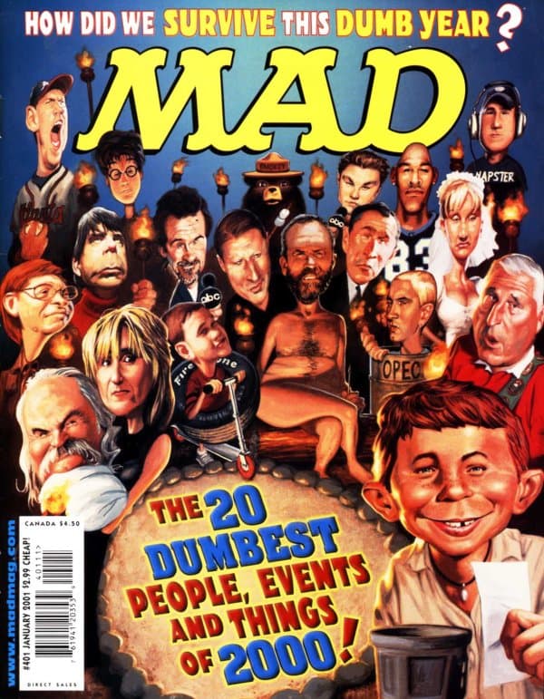 MAD #401 cover