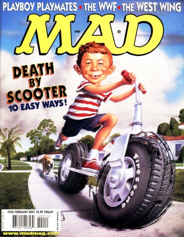MAD #402 cover