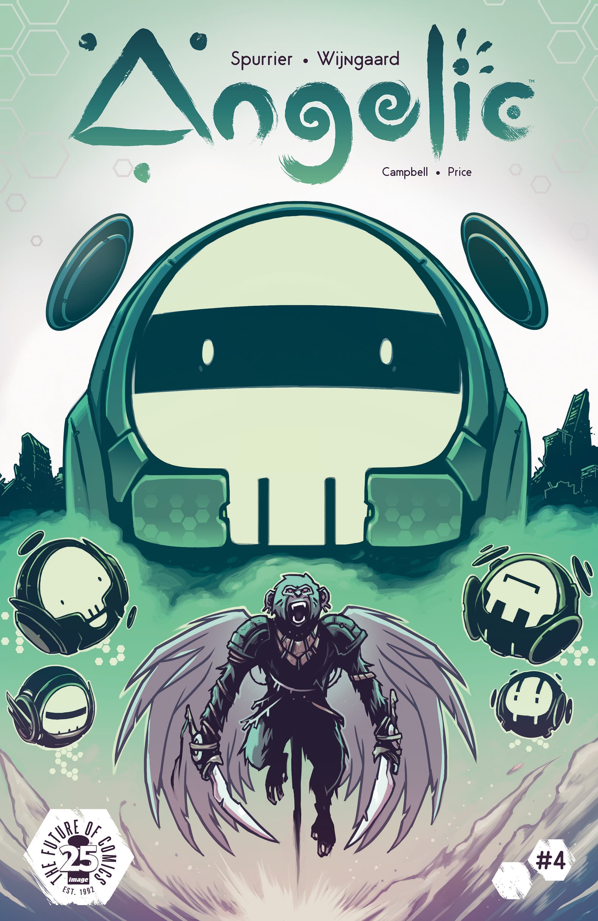 Angelic #4 cover