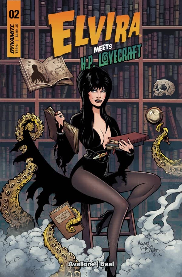 Elvira Meets H.P. Lovecraft #2 cover