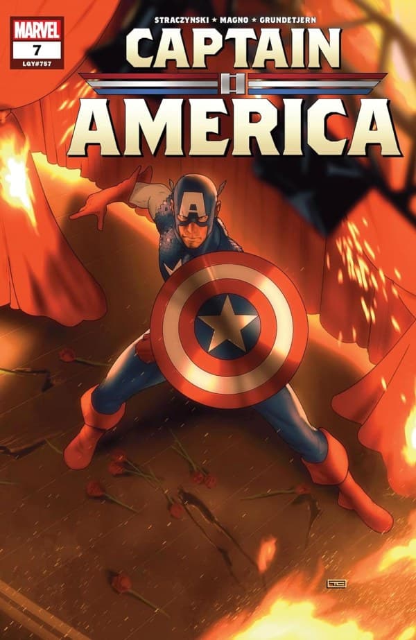 Captain America #7 cover