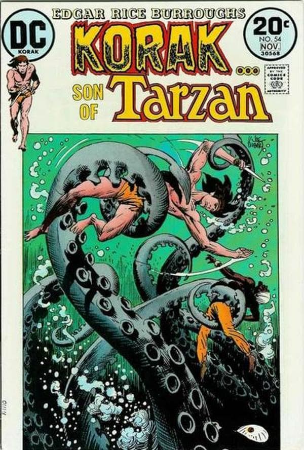 Korak, Son of Tarzan #54 cover