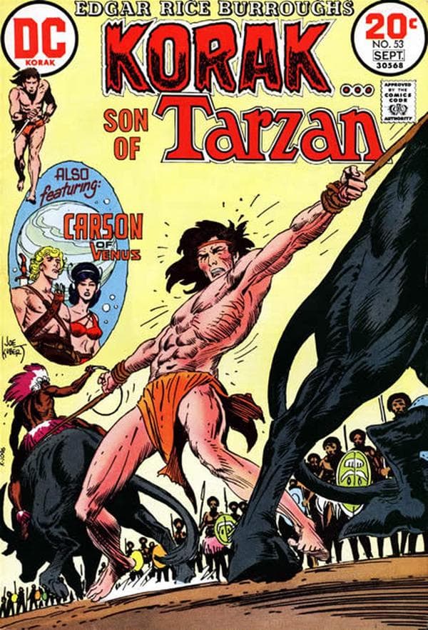 Korak, Son of Tarzan #53 cover