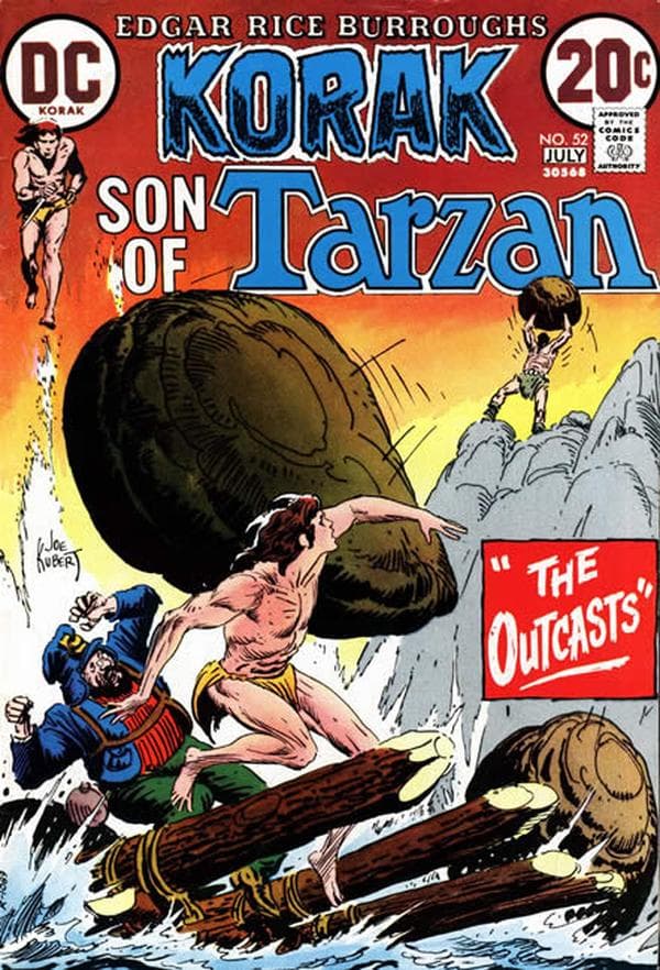 Korak, Son of Tarzan #52 cover