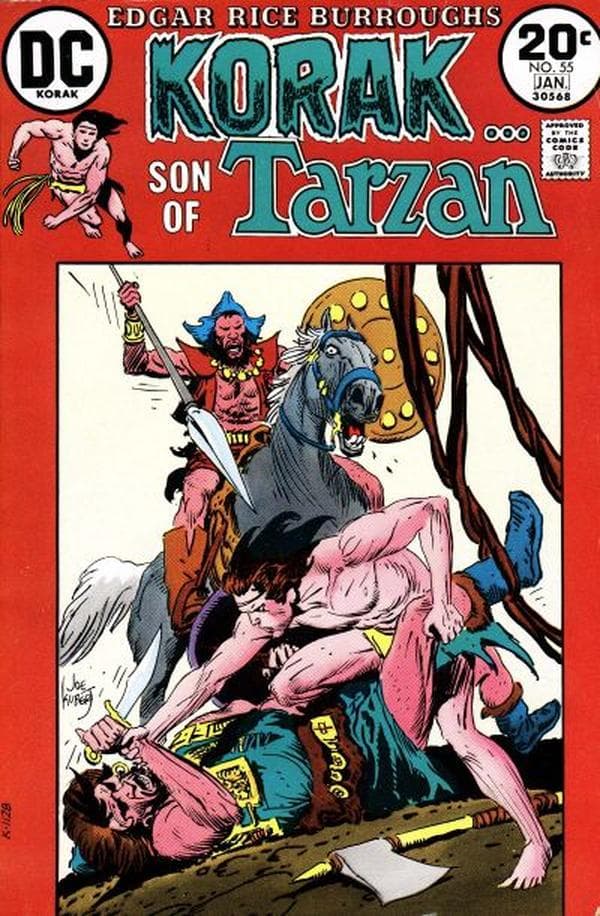 Korak, Son of Tarzan #55 cover
