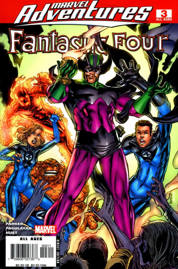 Marvel Adventures Fantastic Four #3 cover