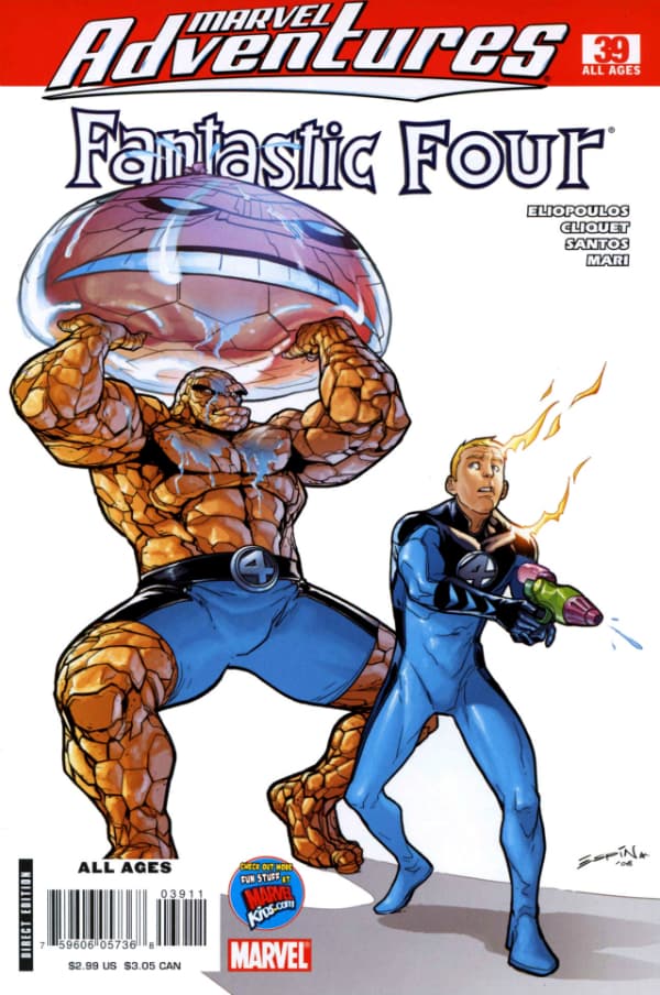 Marvel Adventures: Fantastic Four #39