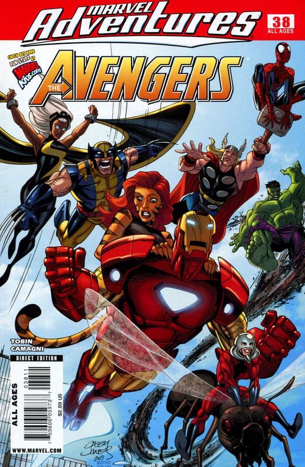 Marvel Adventures The Avengers #38 cover