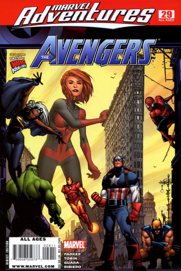 Marvel Adventures The Avengers #29 cover