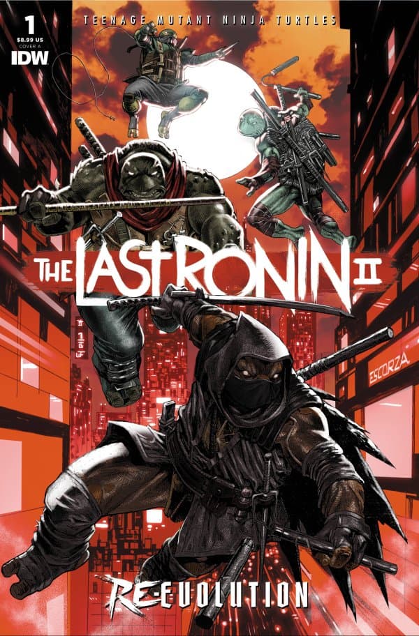 Teenage Mutant Ninja Turtles: The Last Ronin II - Re-Evolution #1 cover
