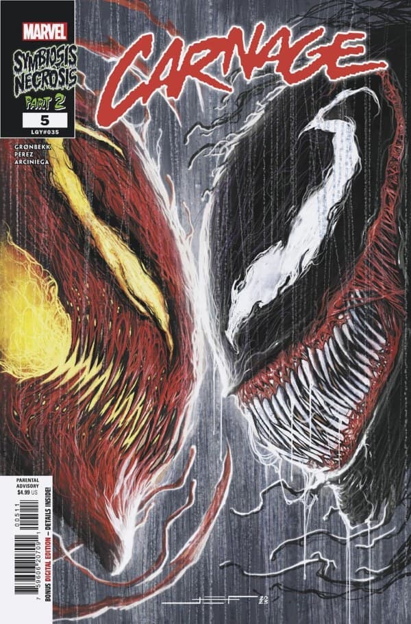 Carnage #5 cover