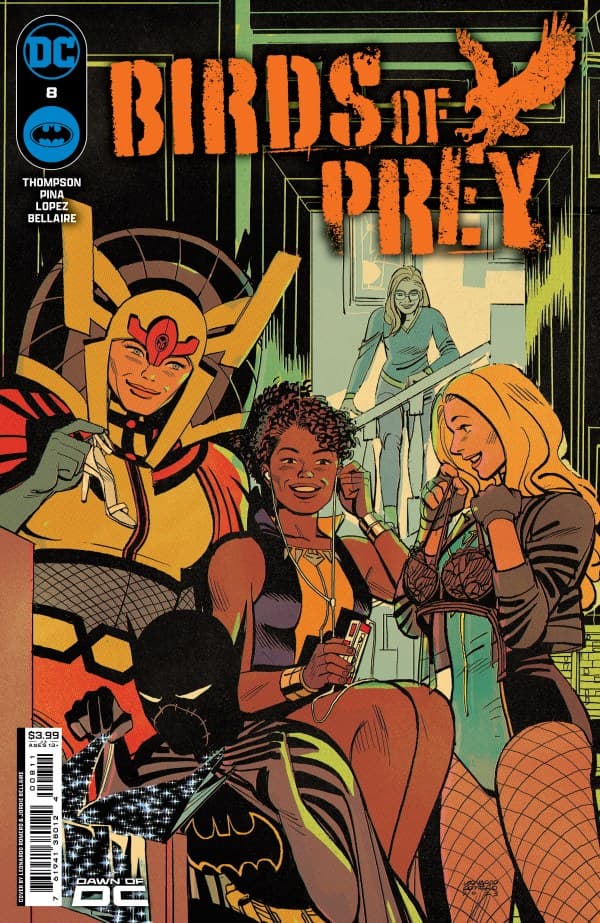 Birds of Prey #8 cover