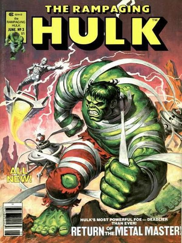 Rampaging Hulk #3 cover