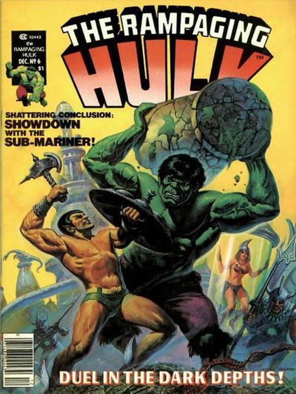Rampaging Hulk #6 cover