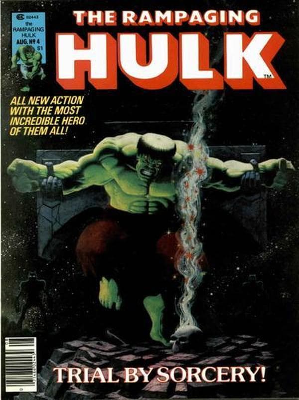 Rampaging Hulk #4 cover
