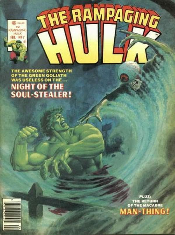 Rampaging Hulk #7 cover