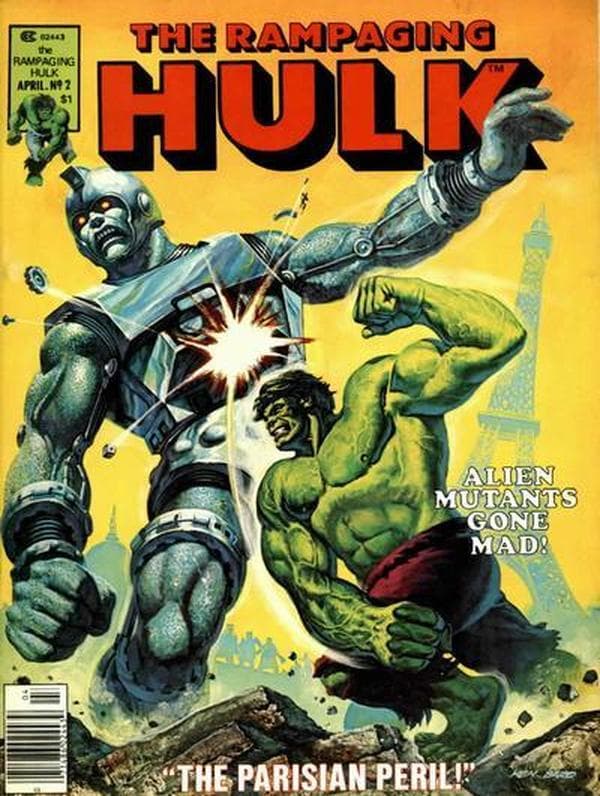 Rampaging Hulk #2 cover