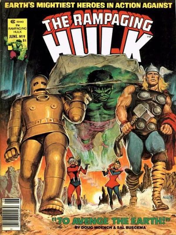 Rampaging Hulk #9 cover