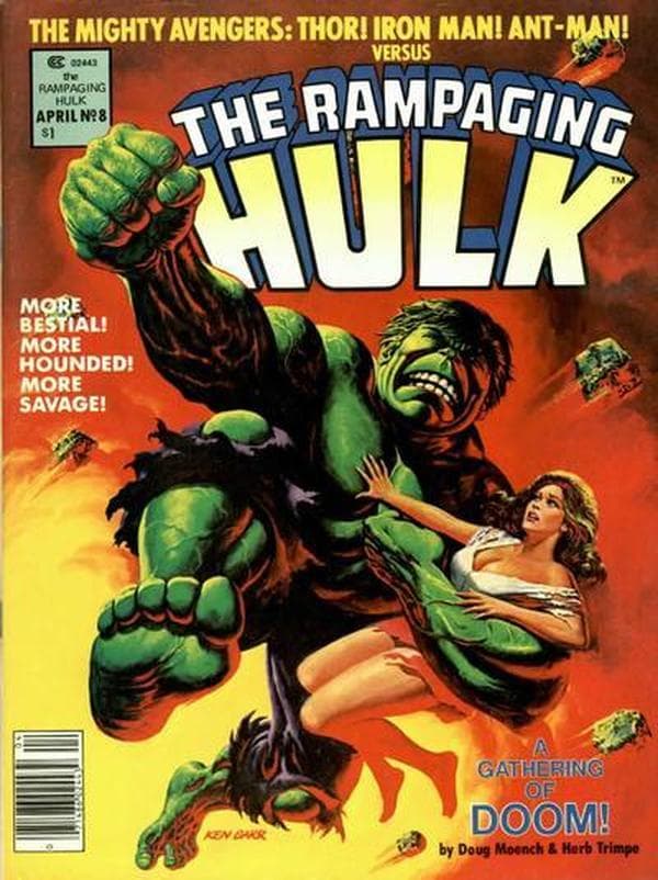 Rampaging Hulk #8 cover