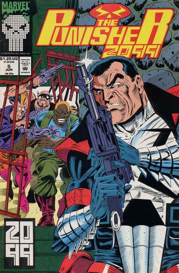 Punisher 2099 #5 cover