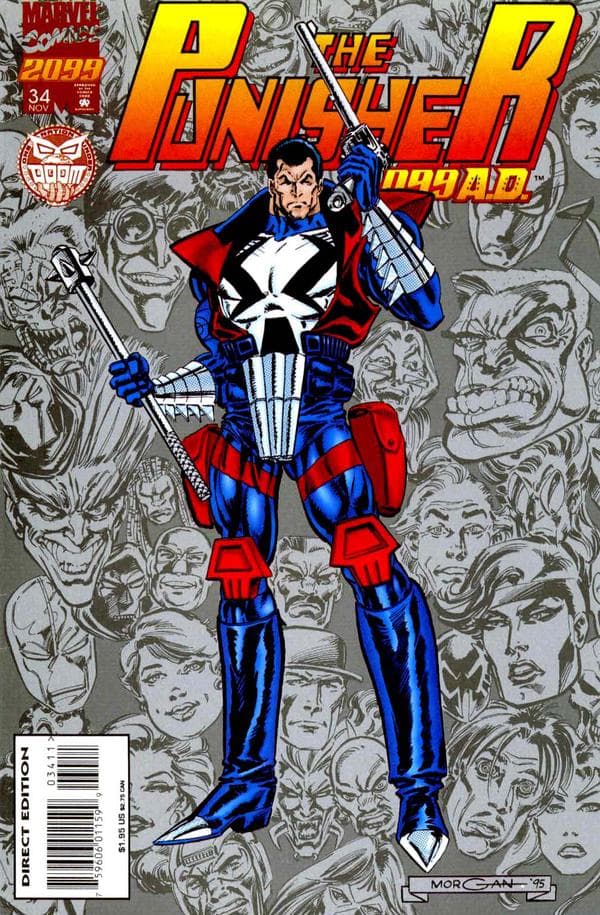 Punisher 2099 #34 cover