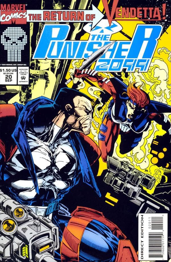 Punisher 2099 #20 cover