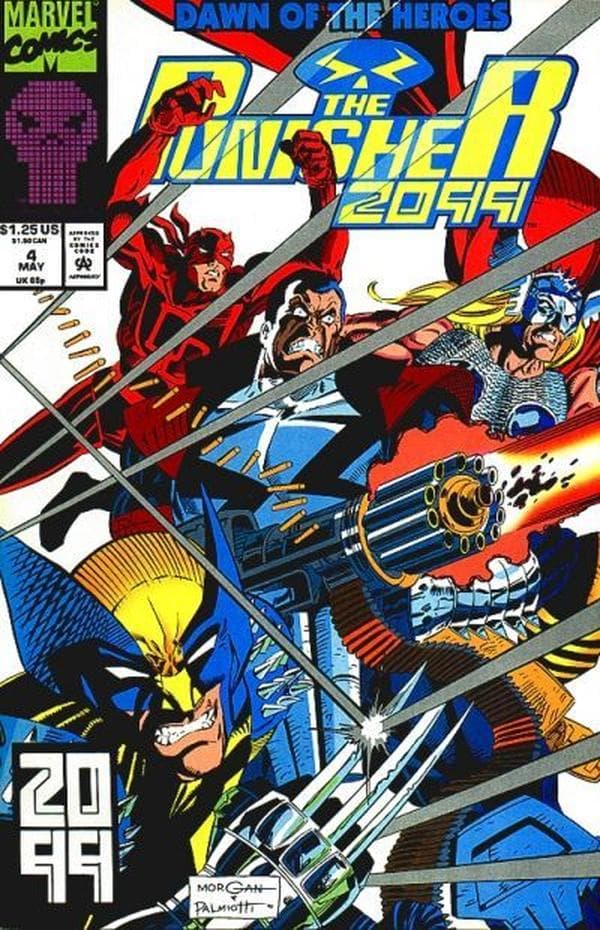 Punisher 2099 #4 cover