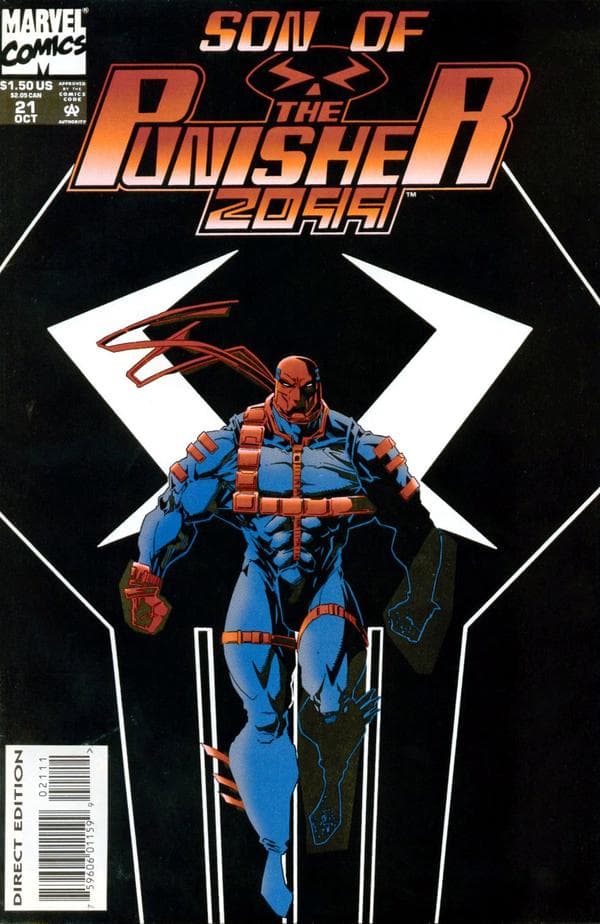 Punisher 2099 #21 cover
