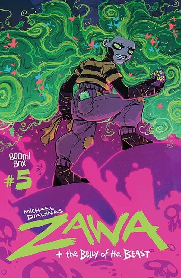 Zawa + The Belly of the Beast #5 cover