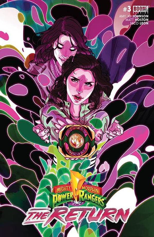 Mighty Morphin Power Rangers: The Return #3 cover
