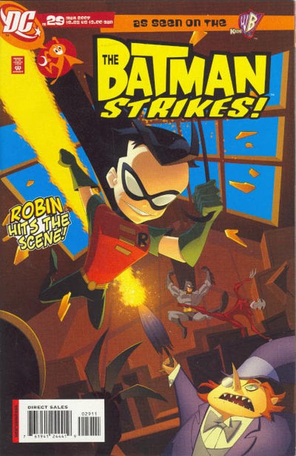 The Batman Strikes #29 cover