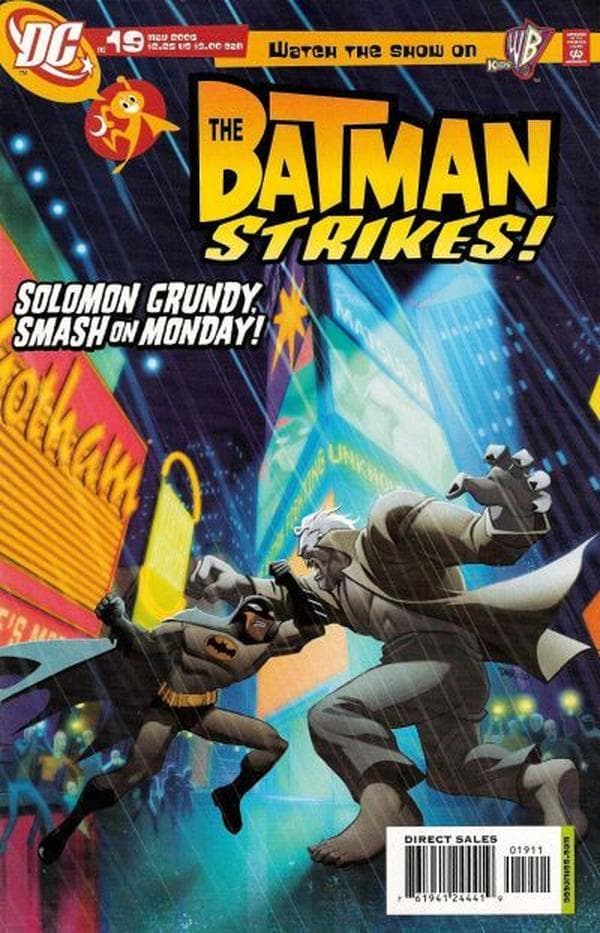 The Batman Strikes #19 cover