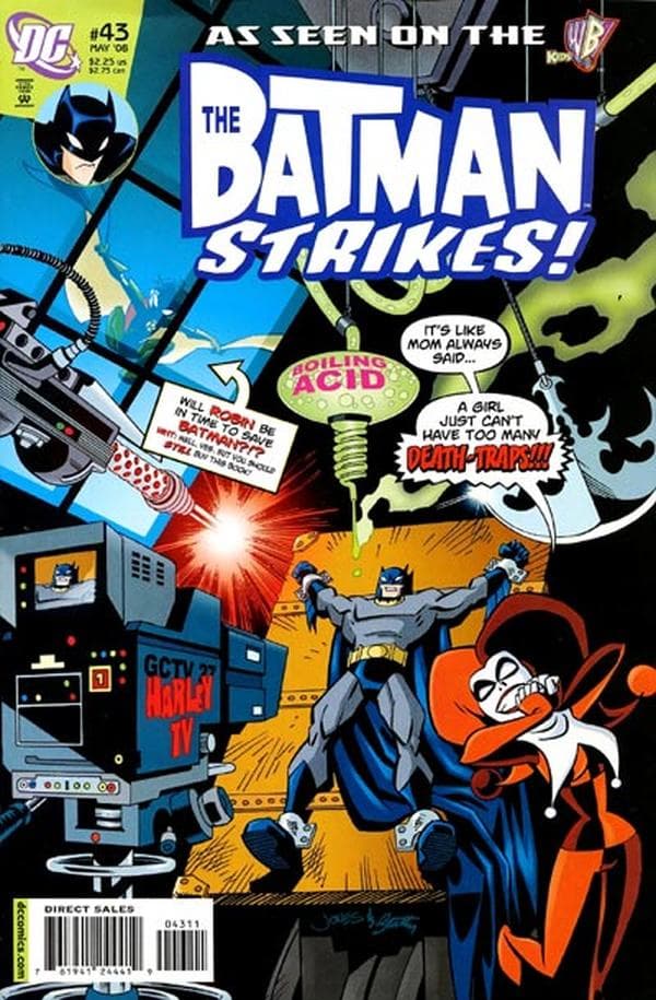 The Batman Strikes #43 cover