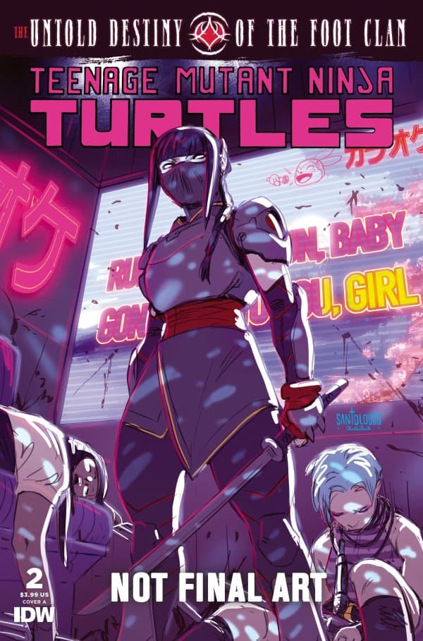 Teenage Mutant Ninja Turtles: The Untold Destiny of the Foot Clan #2 cover
